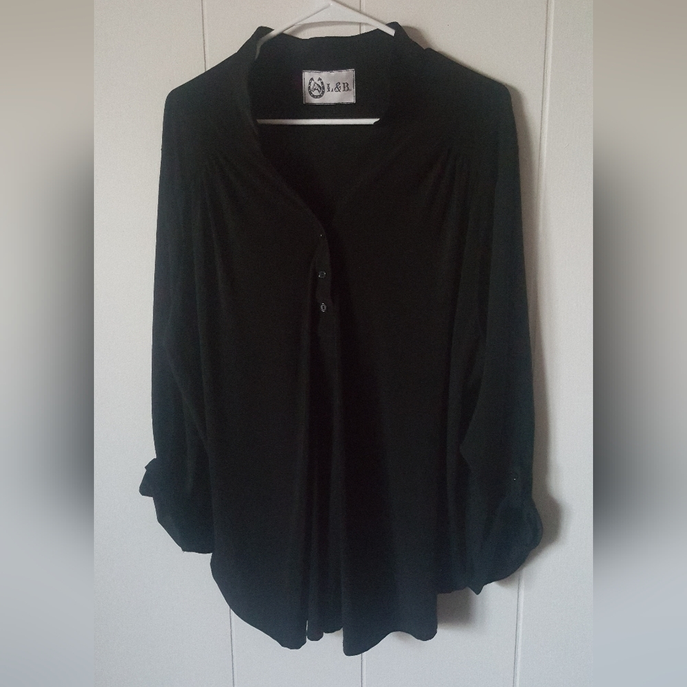 L&B 3/4 sleeve blouse